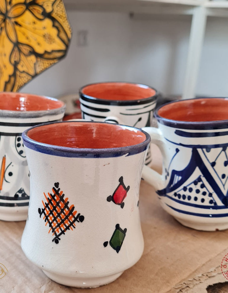 Hand-Painted Fez Pottery