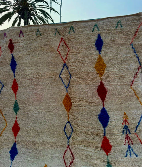 Carpet beni ourain 100 % natural