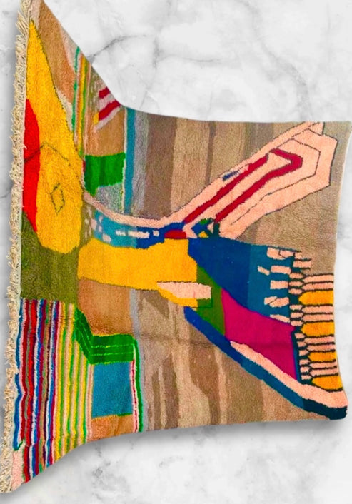 Beni Ouarain Rug size 330 x 260 cm || 10.82 x 8.53 ft