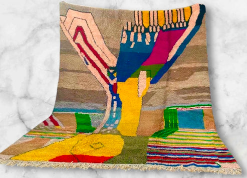 Beni Ouarain Rug size 330 x 260 cm || 10.82 x 8.53 ft