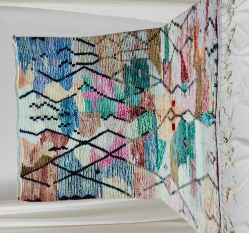 Handmade BOujaad Rug, size 300 x 200 cm || 9.84 x 6.56 ft