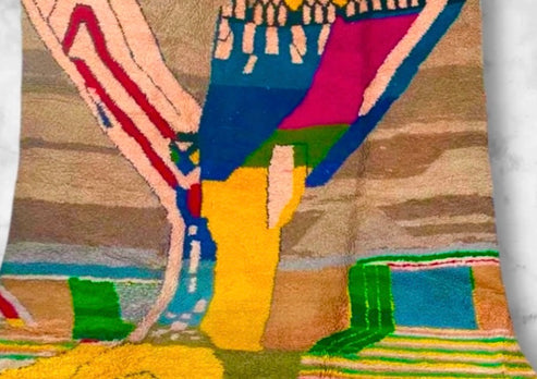 Beni Ouarain Rug size 330 x 260 cm || 10.82 x 8.53 ft