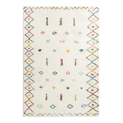 Moroccan Style Carpets for Living Room Large Area Bedroom Decor Plush Carpet Thicken Persia Floor Mat Home Fluffy Soft Study Rug